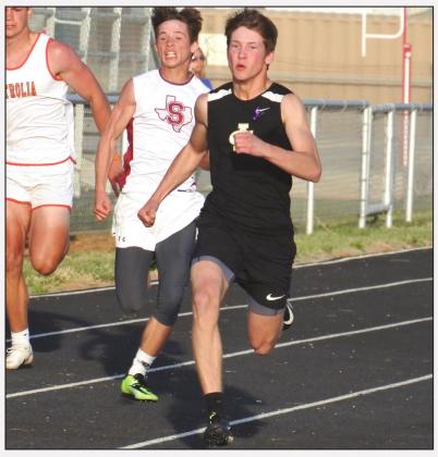 Archer City’s McKinnen Bever hopes to return to the regional meet after posting a time of 11.56 in the 100 last season. File photo