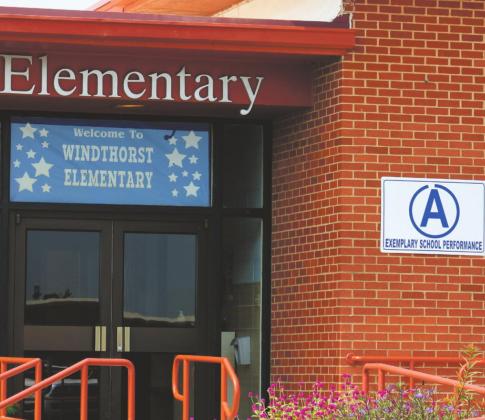 Windthorst Elementary School was named a 2020 National Blue Ribbon School on Sept. 24. A virtual ceremony will be held for the 367 new Blue Ribbon schools on Nov. 12 and Nov. 13. Photo/Will Edwards