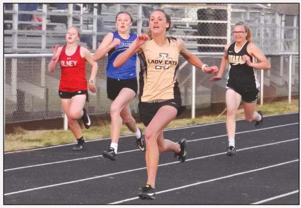 Archer City senior Mallory Maxwell returns to make another run at an appearance at the state meet after qualifying in the 200 a year ago. File photo