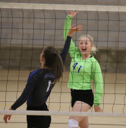 Windthorst senior Camryn Latham looks to bring the Trojanettes back to their former glory in her final season in the Blue and White. (Photo/Will Edwards)