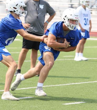 Windthorst senior running back Haven Vieth is primed for a big season after battling through injuries in 2020. (Photo/Will Edwards)