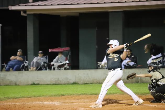 Shooter Canada swings the bat