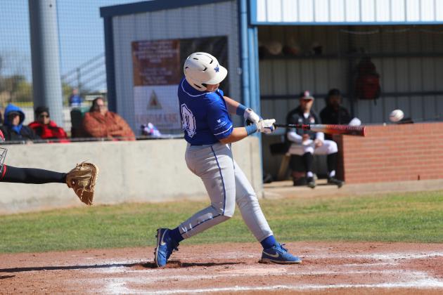 Kooper Hibbs at the plate