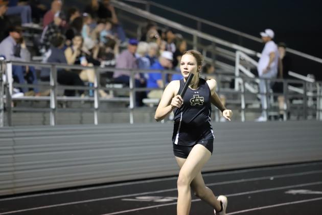 Brilee Canada anchors the relay 