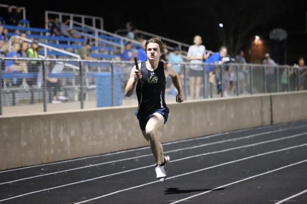 Noah Cornell anchors the relay
