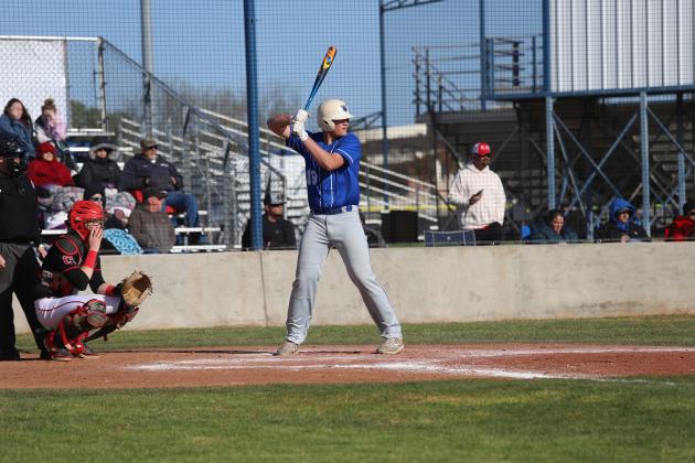 Brandon Berend at the plate