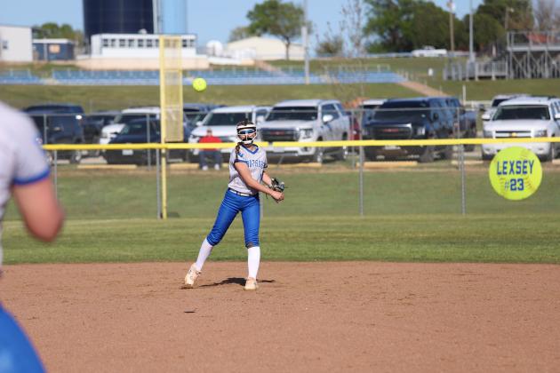 Karissa Fillingim throw from short