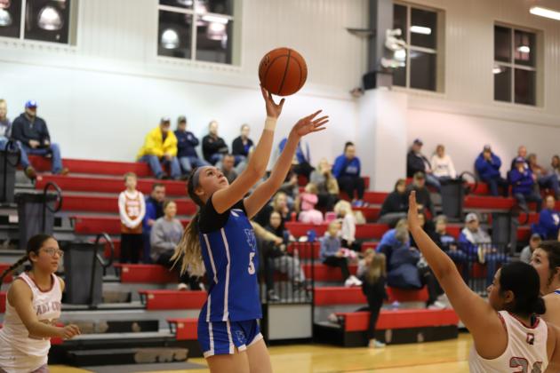Windthorst's Annikah Frank attempts a field goal