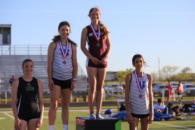 Serenity Jones, Chloe Schroeder, and Brae Alvarez 100
