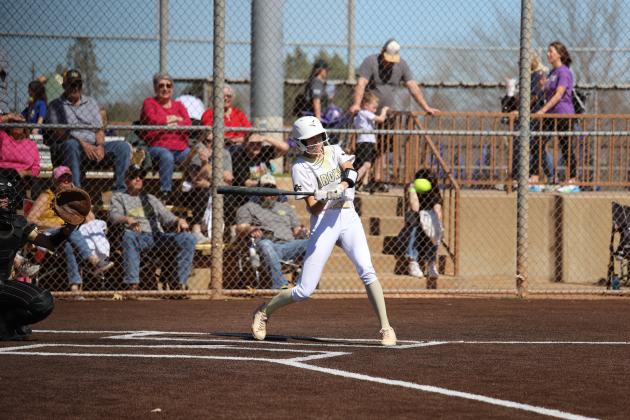Malia Jones at-bat