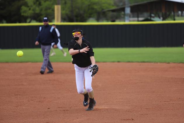 MaKaylee McCown flips it to 1st
