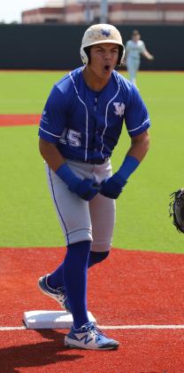 Hayden Cavazos celebrates