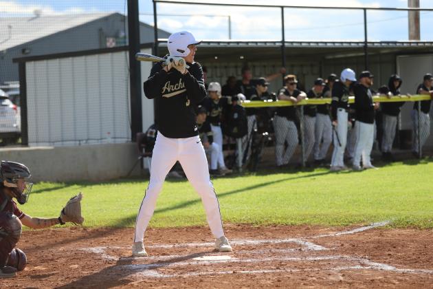 Chance Warren at the plate