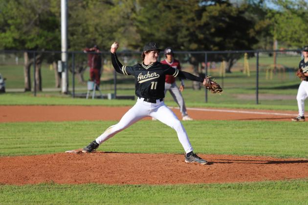 Noah Cornell pitches