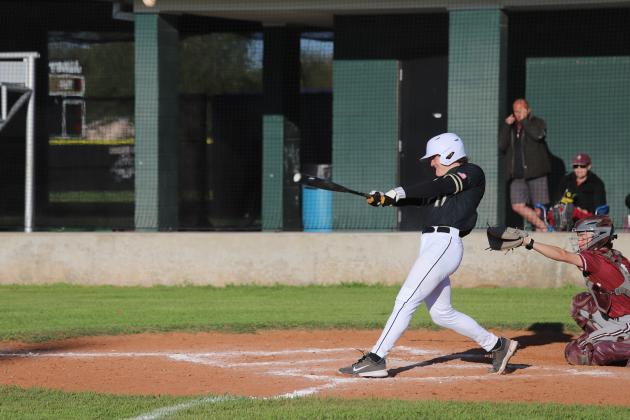 Noah Cornell at the plate
