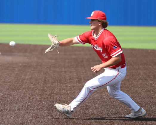 Cooper Turner fielding