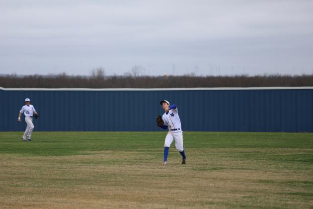 Brayden Berend makes the throw