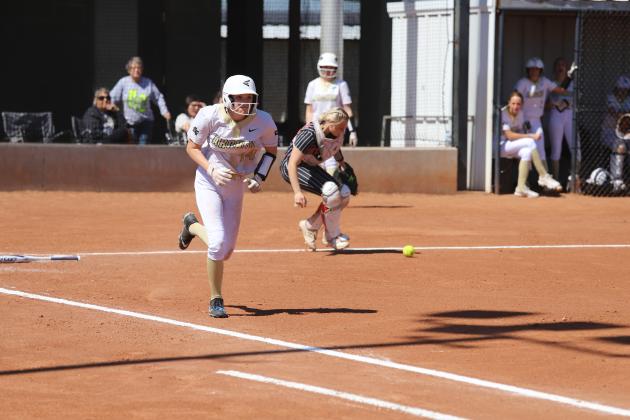 MaKaylee McCown runs for 1st