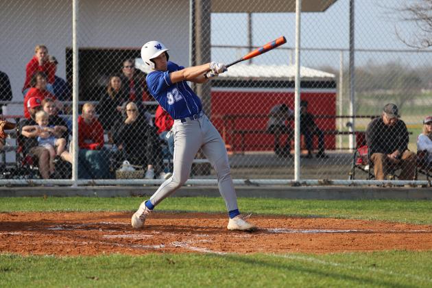 Jaxon Stark swings the bat