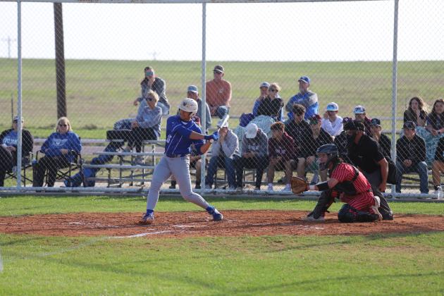 Hayden Cavazos at the plate
