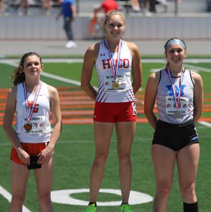 Annikah Frank podium
