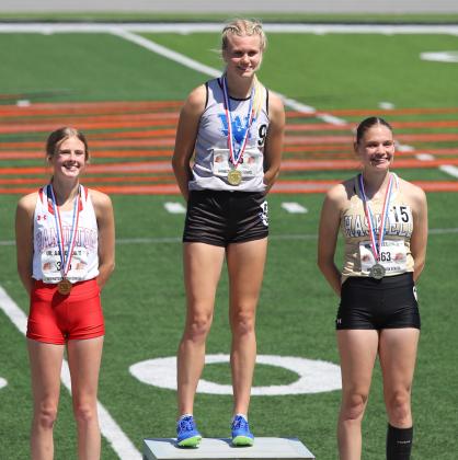Cameron Belcher podium