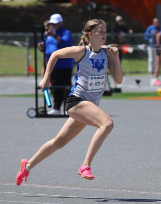 Jaylee Belcher running
