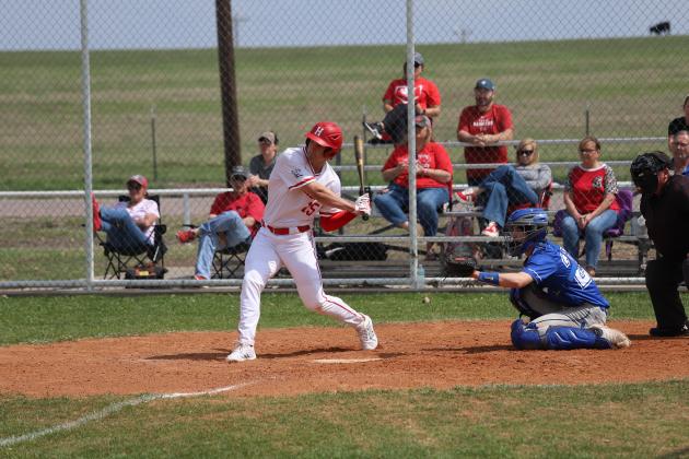 Cooper Turner swings the bat