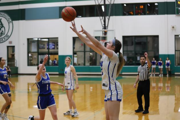Windthorst's Annikah Frank three-pointer