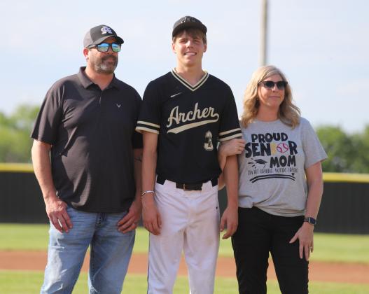Chance Warren w/parents