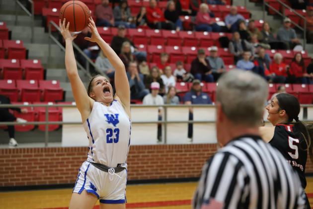 Windthorst's Gabby Hoegger rebound