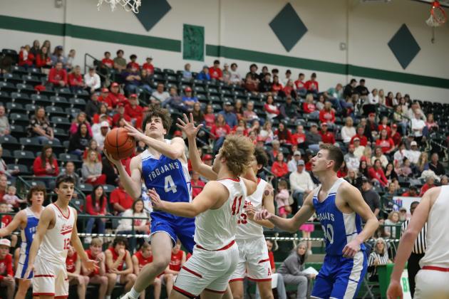 Windthorst's Doyal goes for a layup