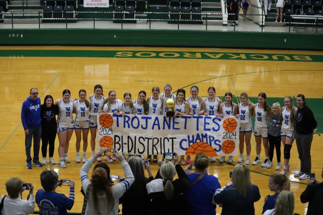 Windthorst Trojanettes Bi-District banner