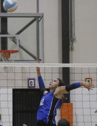 Kyah Frank goes for the kill