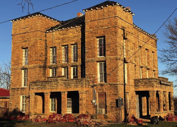The Old Archer County Jail is having its roof replaced as part of Phase 2 of its restoration project headed by the Archer County Museum and Arts Center. Coutesy photo/ACMAC