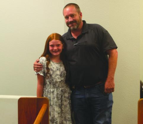 Rowe recognized by sheriff for 911 call