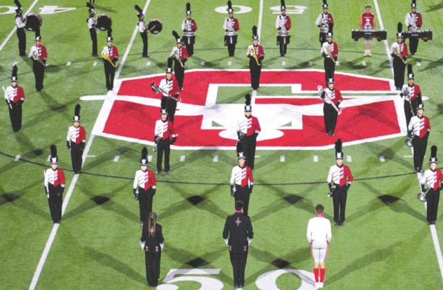 	Holliday band finishes second in area