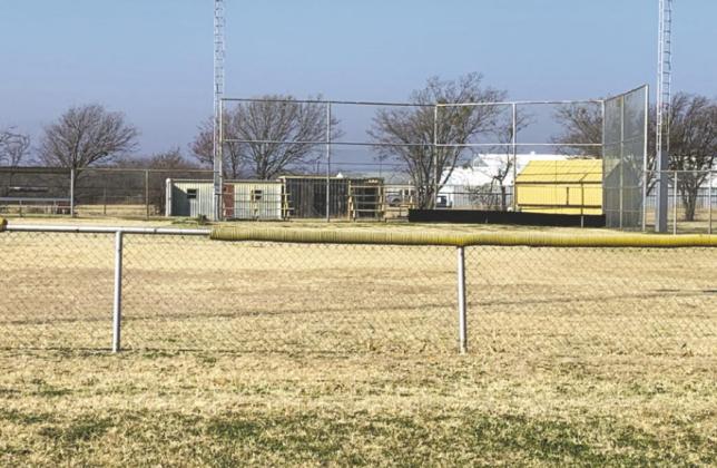 The Archer County Commissioner's Court approved a request to convert the county owned baseball field into a softball field. Photo/Will Edwards