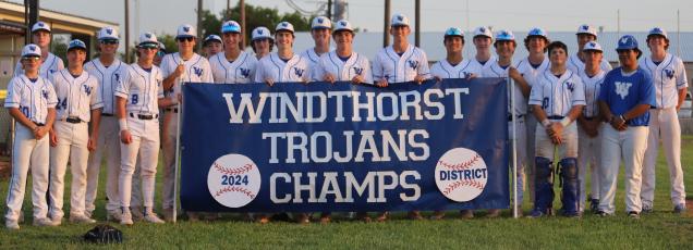 Windthorst Baseball banner