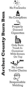 Archer County rescinds burn ban