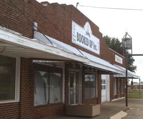 The two Booked Up properties on S. Center St. in Archer City have sold to XVI Invesmtents, which is operated by Chip Gaines. The company has not released plans for the properties. Photo/Nathan Lawson