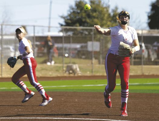 Holliday’s softball team will be teaming with a mix of upper- and underclassmen, but still seek to reach the standard the program is known for. File photo