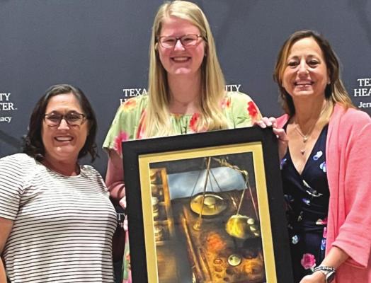 Windthorst ISD graduate Alyssa Teichman graduated with a doctorotate from Texas Tech University Health Sciences Center school of Pharmacy on May 21. Courtesy photo