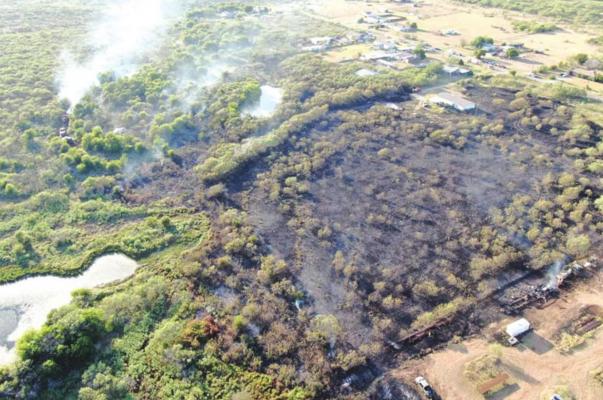 The county voted to extend the burn ban in effect for another 30 days as fire chances remain high throughout the county. File photo
