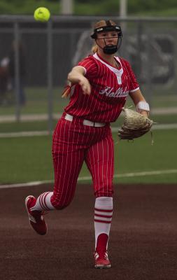 Lady Eagle senior Jordan Peters was named District 7-3A Utility Player of the Year after she had a .917 fielding percentage as a fielder and a .619 batting average as a hitter. File photo