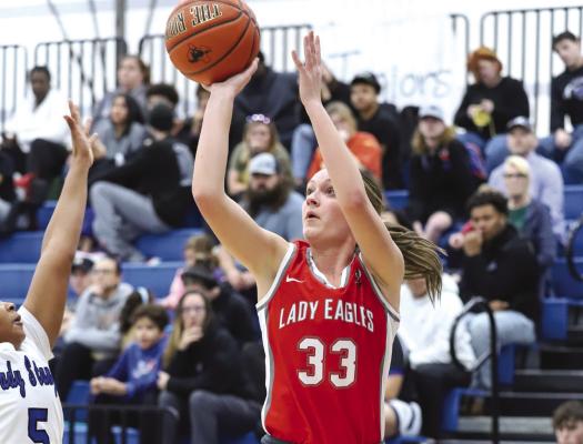 Holliday senior Katy Piper looks to lead the Lady Eagles to new heights as the 202223 season continues. Photo/Will Edwards