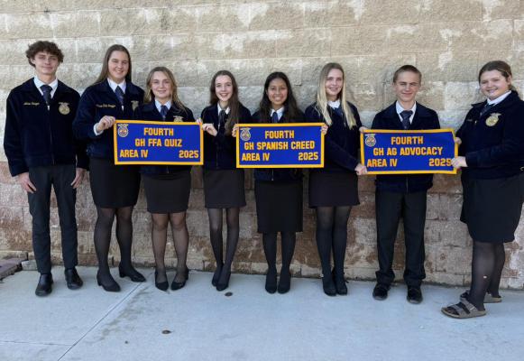 Windthorst FFA competes in Area LDEs