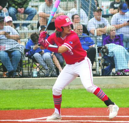 Holliday’s Michael Stewart will be one of the returning Eagles baseball players itching to show Coach Kress what he’s can do on a baseball diamond. File photo