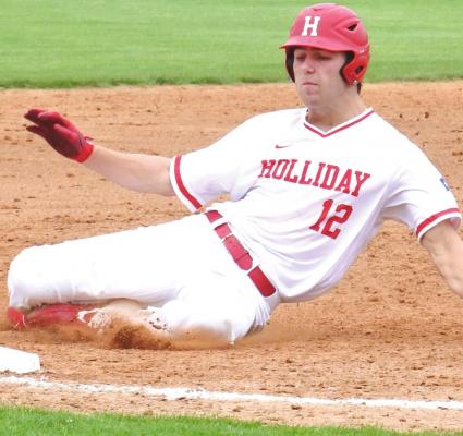 Connor Cox was named the Archer County News ‘Diamond Dozen’ Offensive Player of the Year, posting a .549 average with seven homers and 26 RBI. Photo/Will Edwards