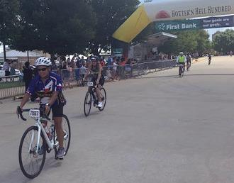 Archer City ISD Elementary School Principal Amy Huseman and Counselor Vicky Lopez complete the Hotter 'N Hell 100k race in Wichita Falls over the weekend. Courtesy photo/Ponce Lopez